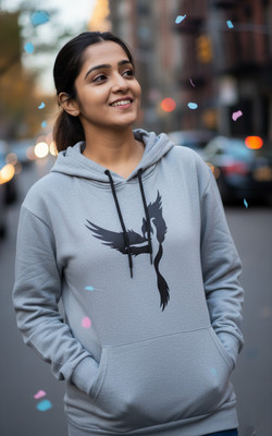 DivRa Clothing Full Sleeve Graphic Print Women Sweatshirt