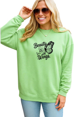 HouseOfCommon Full Sleeve Solid Women Sweatshirt