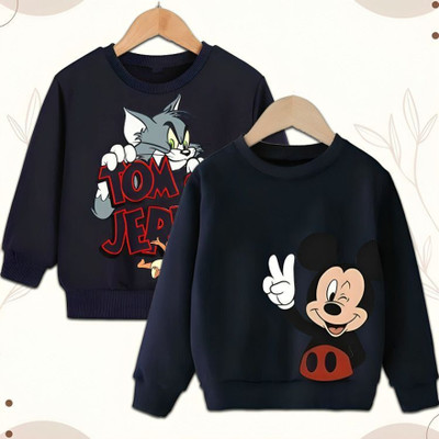 Purelegacy Full Sleeve Printed Boys & Girls Sweatshirt