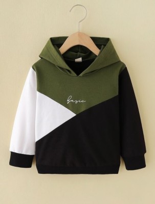 xpecto style Full Sleeve Color Block Boys & Girls Sweatshirt
