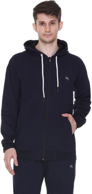Leebonee Full Sleeve Solid Men Sweatshirt