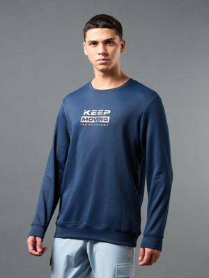 TECHNOSPORT Full Sleeve Printed Men Sweatshirt