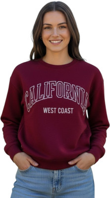 RVM ENTERPRISES Full Sleeve Printed Women Sweatshirt