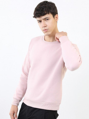 SPOWEARY Full Sleeve Solid Men Sweatshirt