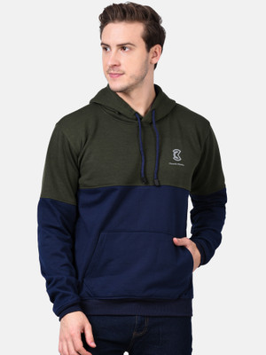 Chanda Khuba Full Sleeve Color Block Men Sweatshirt