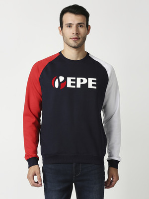 Pepe Jeans Full Sleeve Solid Men Sweatshirt