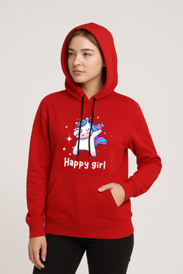 EZCLOTHING Full Sleeve Graphic Print Women Sweatshirt