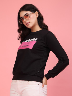 RIGO Full Sleeve Printed Women Sweatshirt