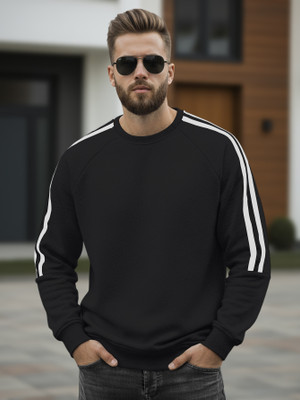 FashionAndYOUTH Full Sleeve Solid Men Sweatshirt