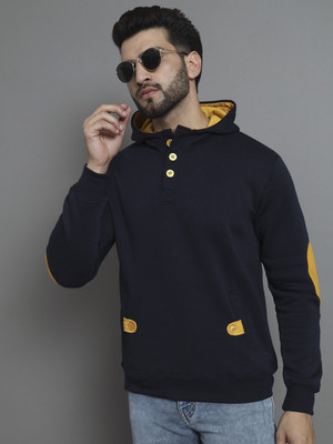 EMERALD Full Sleeve Solid Men Sweatshirt