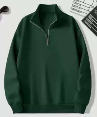 MOD YOUNG Full Sleeve Solid Men Sweatshirt