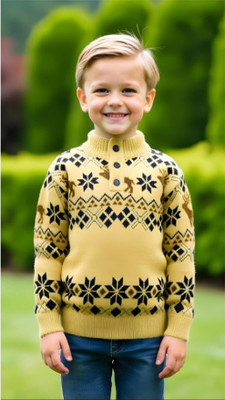 Chichi Full Sleeve Printed Boys & Girls Sweatshirt