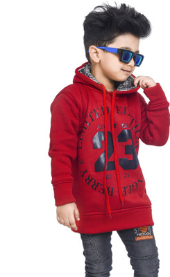 N C FASHION Full Sleeve Graphic Print Boys & Girls Reversible Sweatshirt