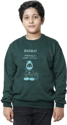 KAYU Full Sleeve Printed Boys Sweatshirt