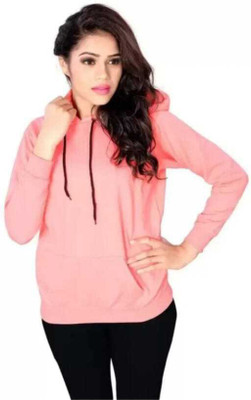 Saran Fashion Full Sleeve Solid Boys & Girls Sweatshirt
