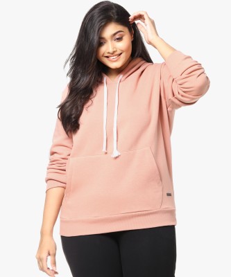 Instafab Plus Full Sleeve Solid Women Sweatshirt