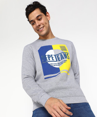 Pepe Jeans Full Sleeve Printed Men Sweatshirt