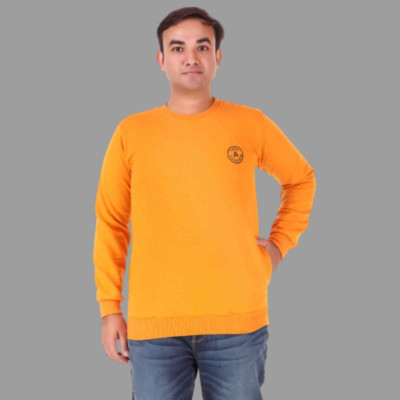 Aadya Fashion Full Sleeve Solid Men Sweatshirt