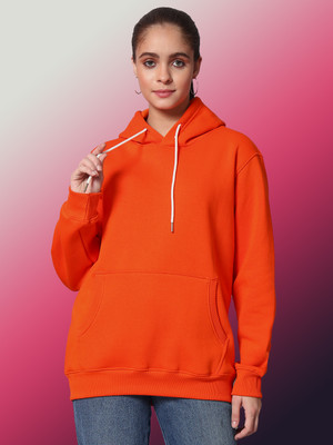 OBAAN Full Sleeve Solid Women Sweatshirt