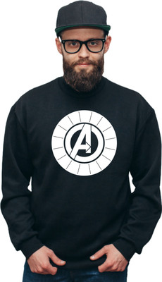 Be Crazy Full Sleeve Printed Men Sweatshirt