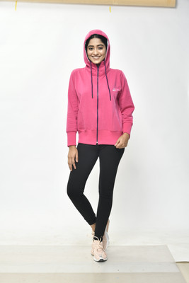 Alivee Full Sleeve Solid Women Sweatshirt