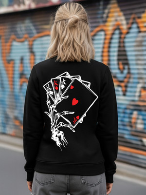 Benny Brooks Full Sleeve Graphic Print Women Sweatshirt