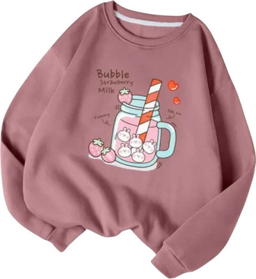 Draxstar Premi Full Sleeve Printed Women Sweatshirt