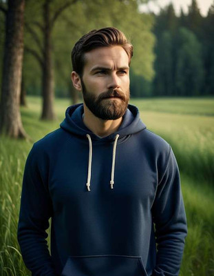 DAPPERS THREADS Full Sleeve Solid Men Sweatshirt