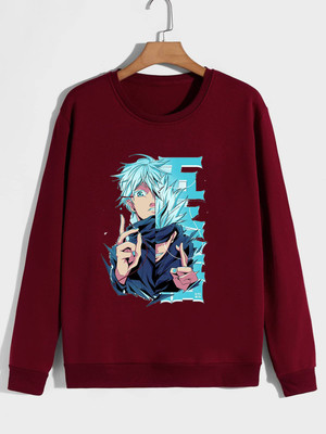 KCON Full Sleeve Printed Men Sweatshirt