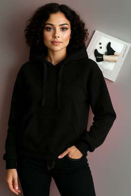 NorthEmeric Full Sleeve Solid Women Reversible Sweatshirt