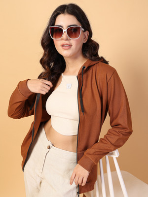 RIGO Full Sleeve Solid Women Sweatshirt