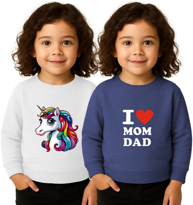 jpf Full Sleeve Graphic Print Baby Boys & Baby Girls Sweatshirt