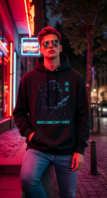 Dagcros Full Sleeve Printed Men Reversible Sweatshirt