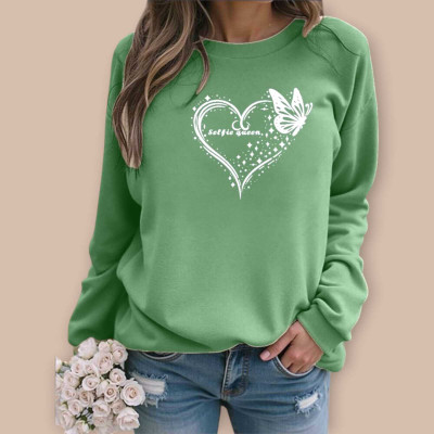 Fluffy Enterprise Full Sleeve Solid Women Sweatshirt