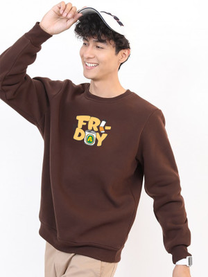 Jack Paris Full Sleeve Solid Men Sweatshirt