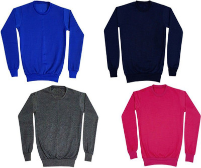 AE Trends Full Sleeve Solid Boys Sweatshirt