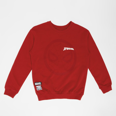Pantaloons Junior Full Sleeve Solid Boys Sweatshirt