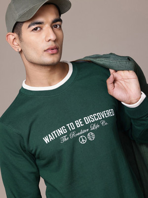 Roadster Full Sleeve Printed Men Sweatshirt