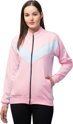 Amarcom Full Sleeve Color Block Women Sweatshirt