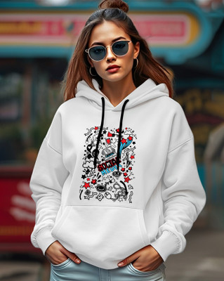 ENITOR Full Sleeve Printed Women Sweatshirt