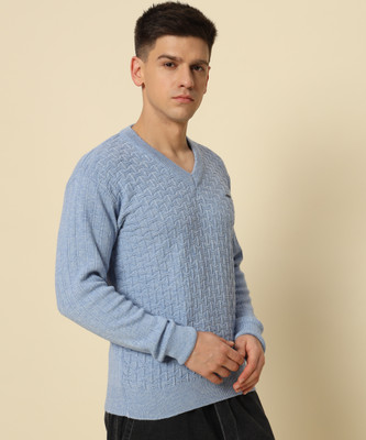 HELL BOUND Full Sleeve Solid Men Sweatshirt