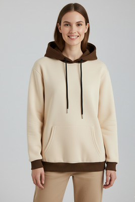 KWSH Full Sleeve Color Block Women Sweatshirt