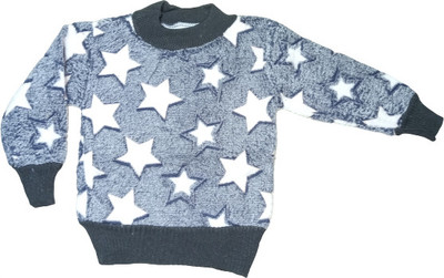 Rudra Full Sleeve Printed Baby Boys & Baby Girls Reversible Sweatshirt