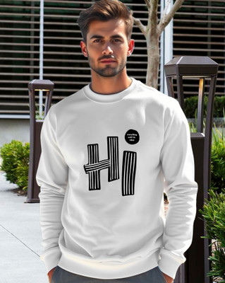 AOOSH Full Sleeve Printed Men Sweatshirt
