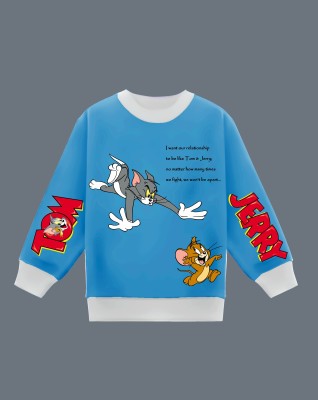 billa Full Sleeve Graphic Print Boys & Girls Sweatshirt