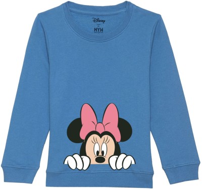 Disney By Wear Your Mind Full Sleeve Printed Girls Sweatshirt