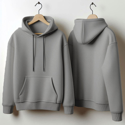 INFIRAX Full Sleeve Solid Men Sweatshirt