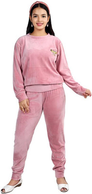 NEYSA Full Sleeve Self Design Girls Reversible Sweatshirt