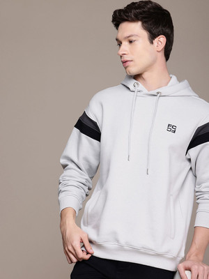 French Connection Full Sleeve Color Block Men Sweatshirt