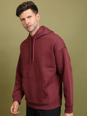 Picpok Trends Full Sleeve Solid Men Sweatshirt